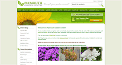 Desktop Screenshot of plymouthgardencentre.co.uk