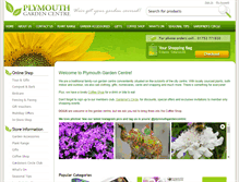Tablet Screenshot of plymouthgardencentre.co.uk